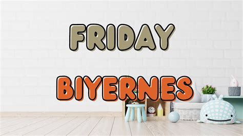 From Monday to Linggo: Learn Days of the Week in English and .